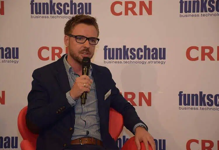 Ronny Drexel im Interview mit CRN auf der CEBIT 2018 - MRM Distribution